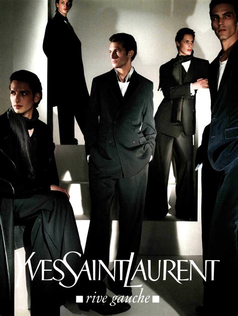 ysl menswear vintage|ysl men's ready to wear.